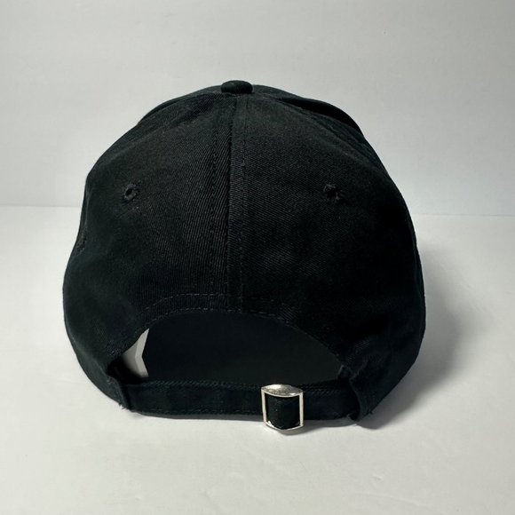 Gopuff  Delivery Black Adjustable Strap Back Trucker Hat Baseball Cap NWOT - Picture 3 of 7